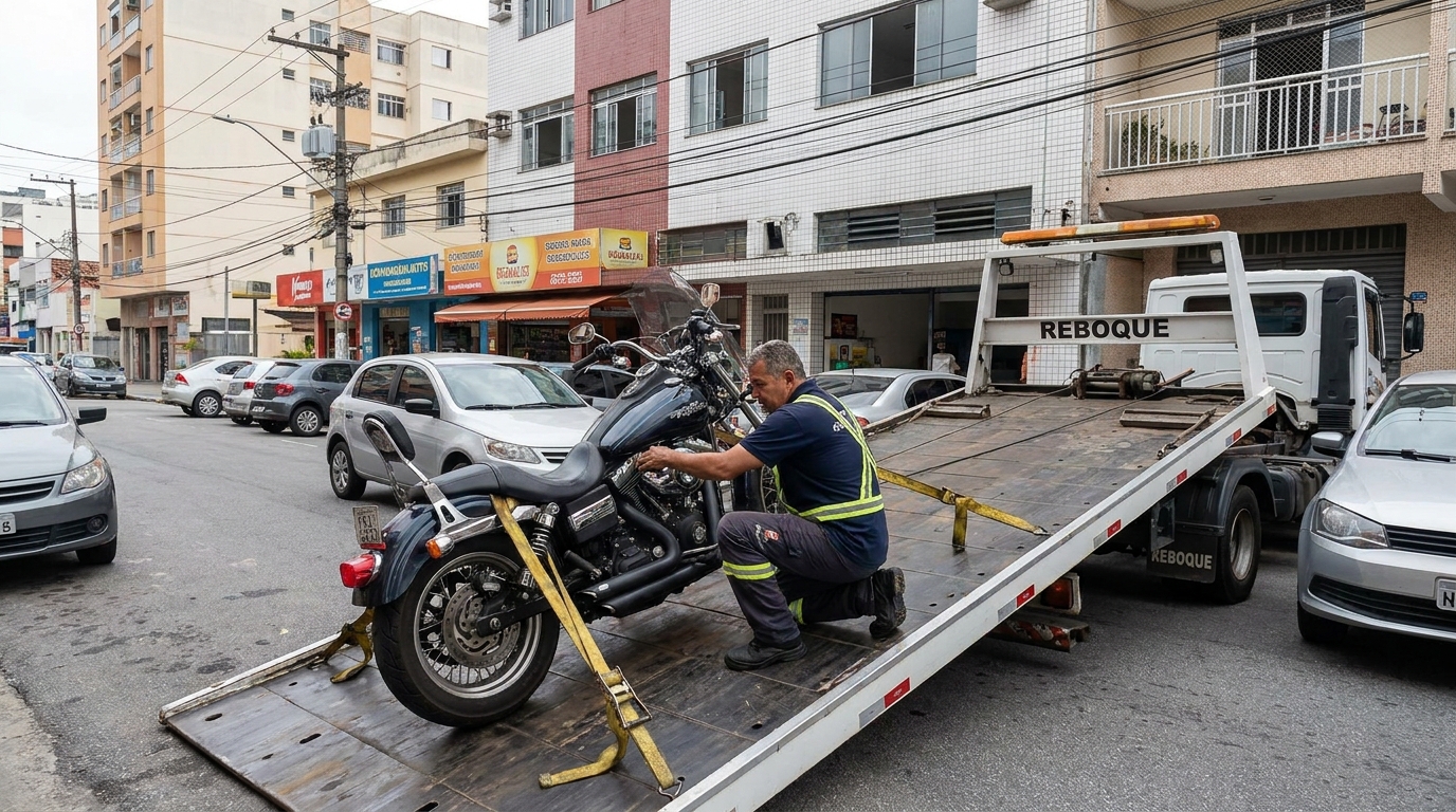 Guincho para Moto em Niterói‑RJ